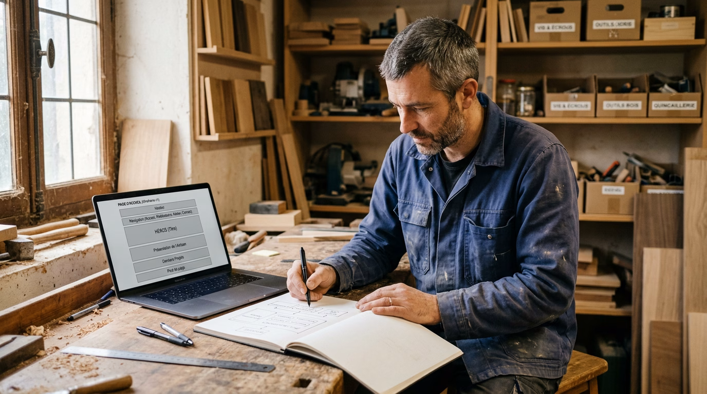 Combien de pages pour un site d'artisan ? (guide 2026)