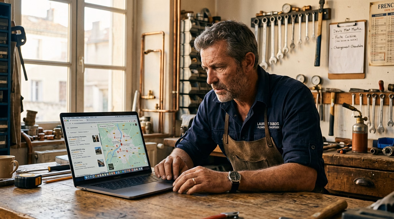 Erreurs référencement local artisan : 9 fautes à corriger 2026