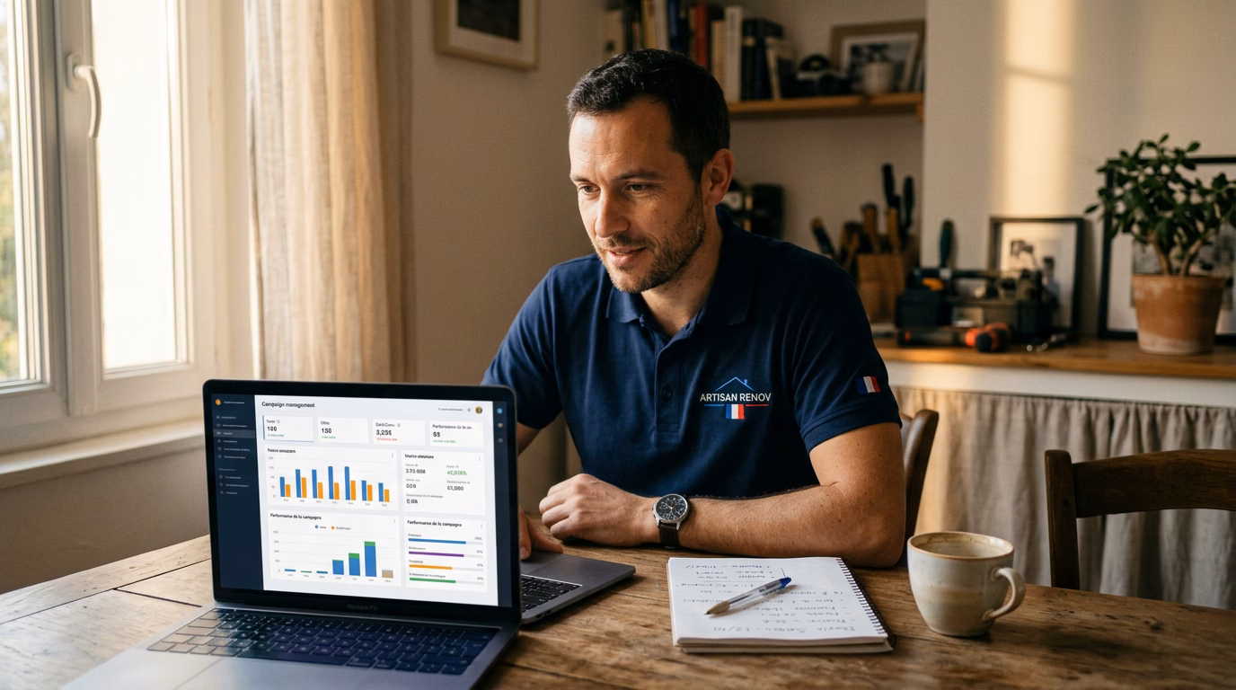 Google Ads pour artisan/TPE : guide débutant 2026
