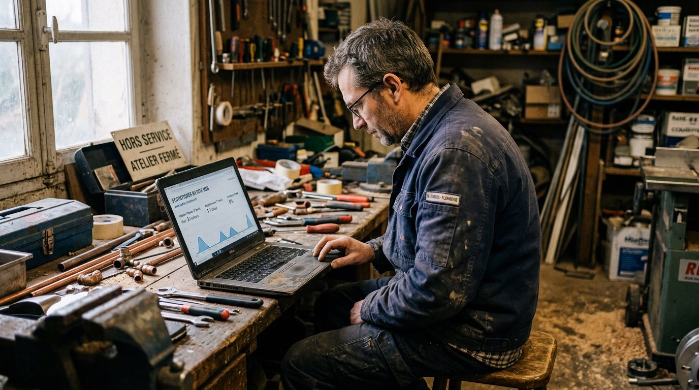 Site internet d'artisan qui ne ramene aucun client : 8 causes